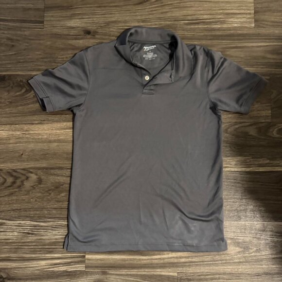 Polyester Grey Polo - Picture 1 of 2